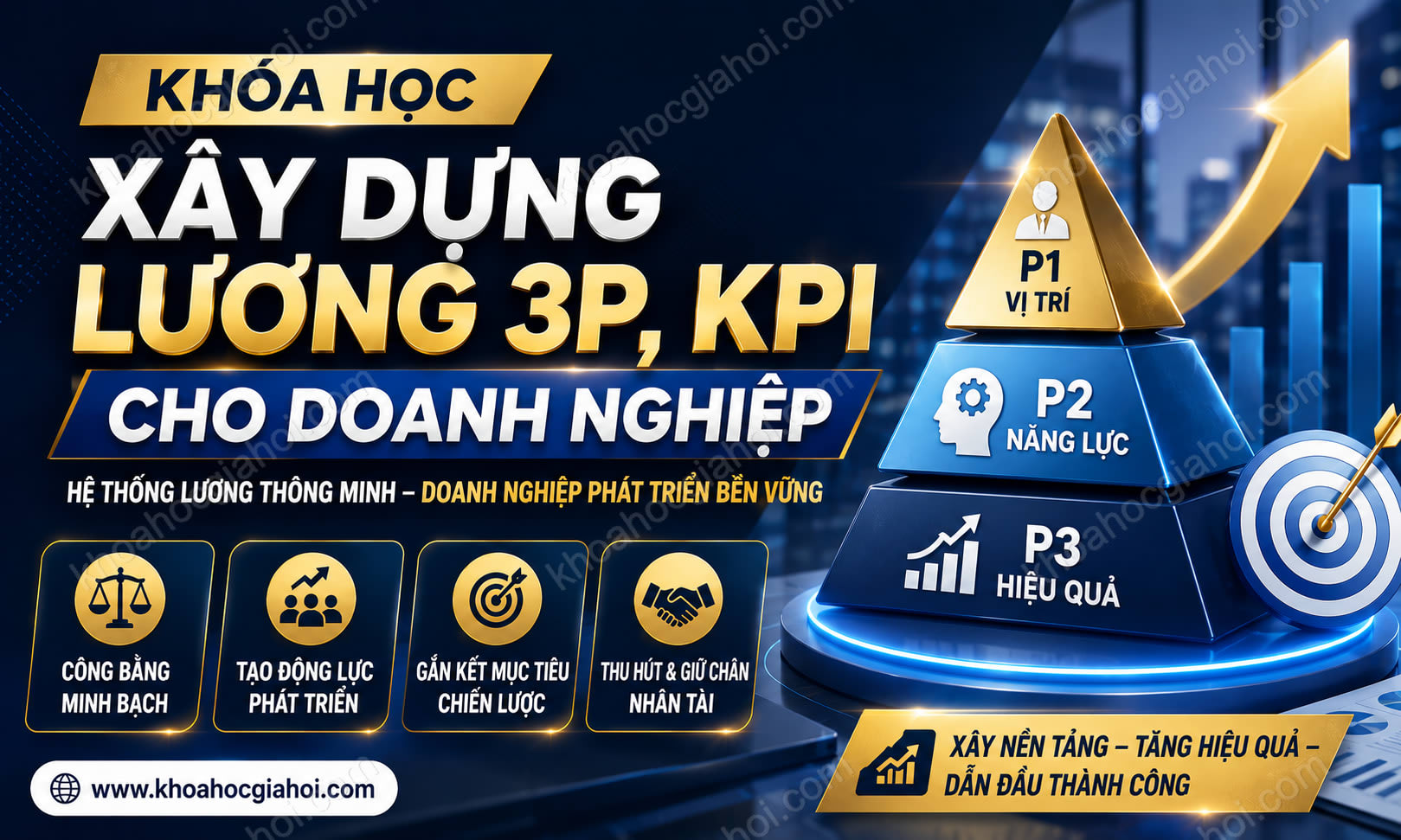 Khóa Học Xây Dựng Lương 3p, Kpi Cho Doanh Nghiệp
