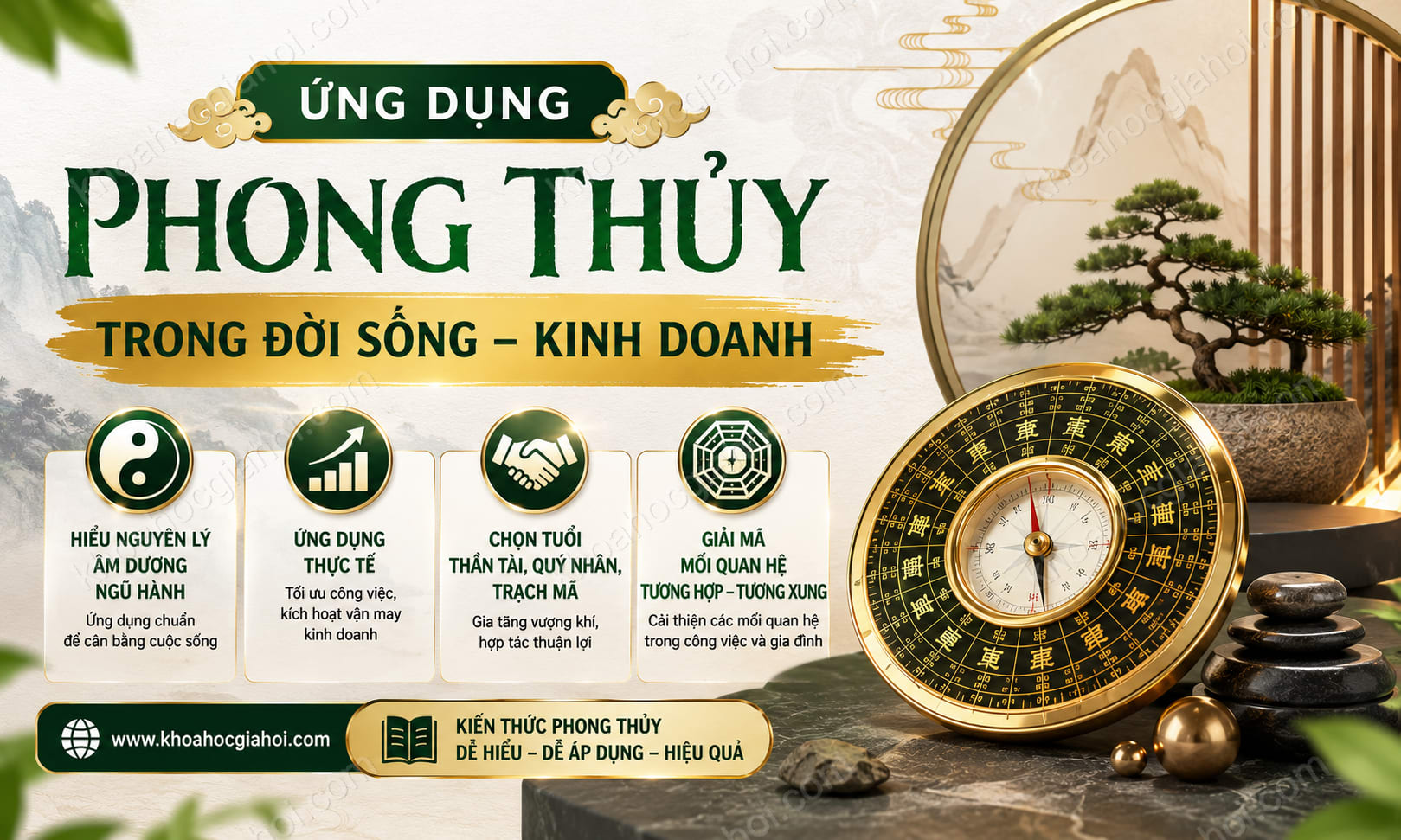 Khóa Học Ứng Dụng Phong Thủy Trong Đời Sống – Kinh Doanh