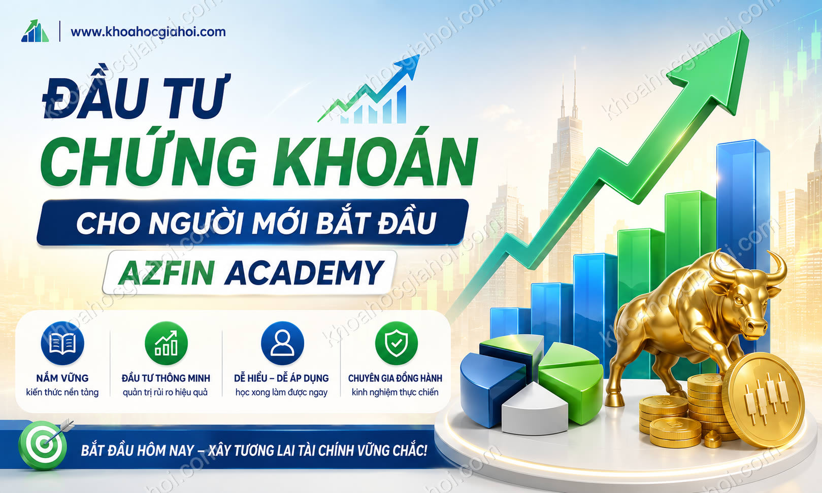 Khóa Học Đầu Tư Chứng Khoán Cho Người Mới Bắt Đầu Azfin Academy