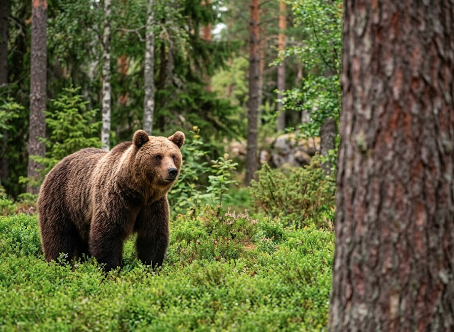 Ours brun dans les Pyrénées