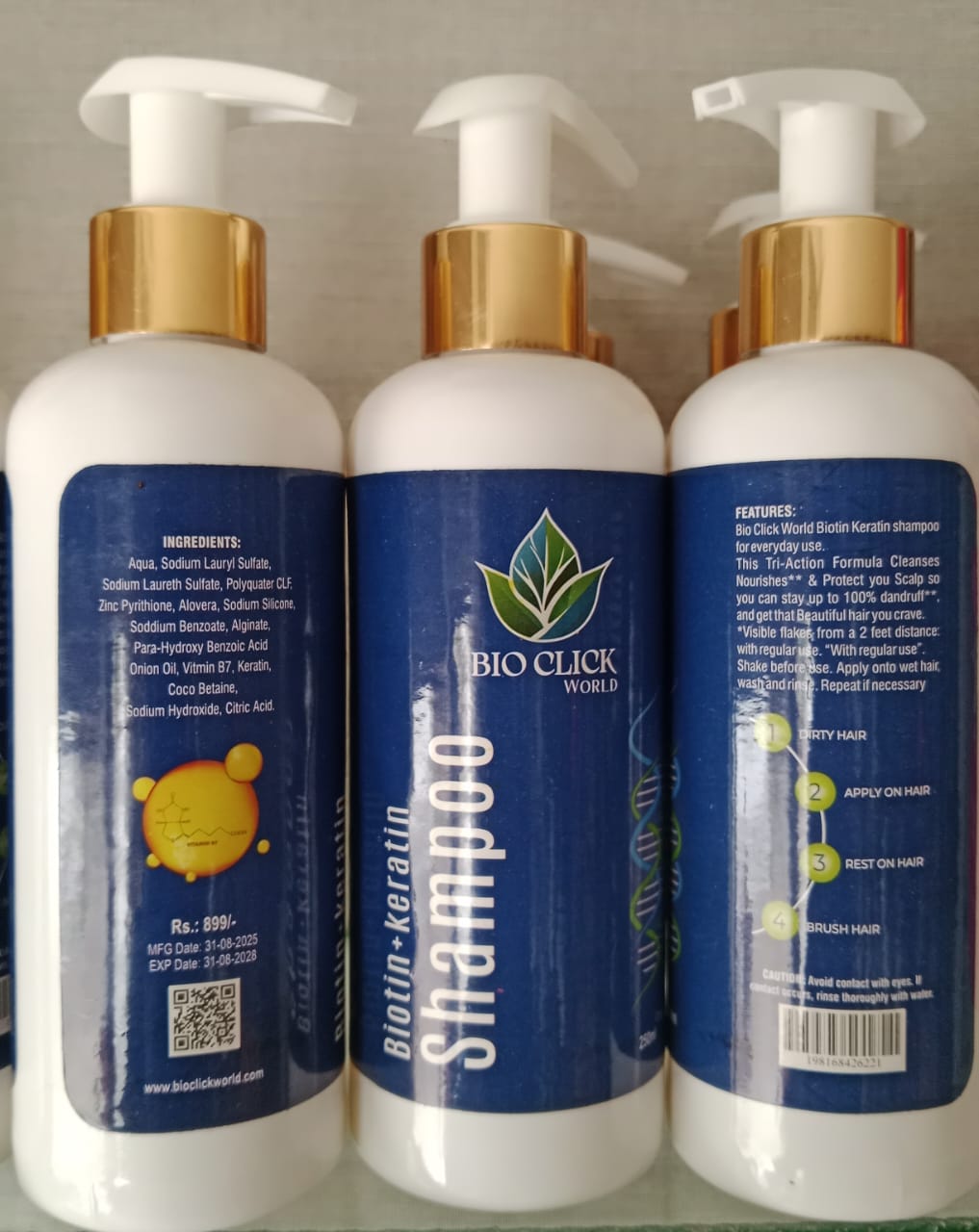 Bio Click World Biotin-Keratin Shampoo