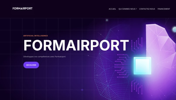 Plateforme de formation aéroportuaire - FORMAIRPORT