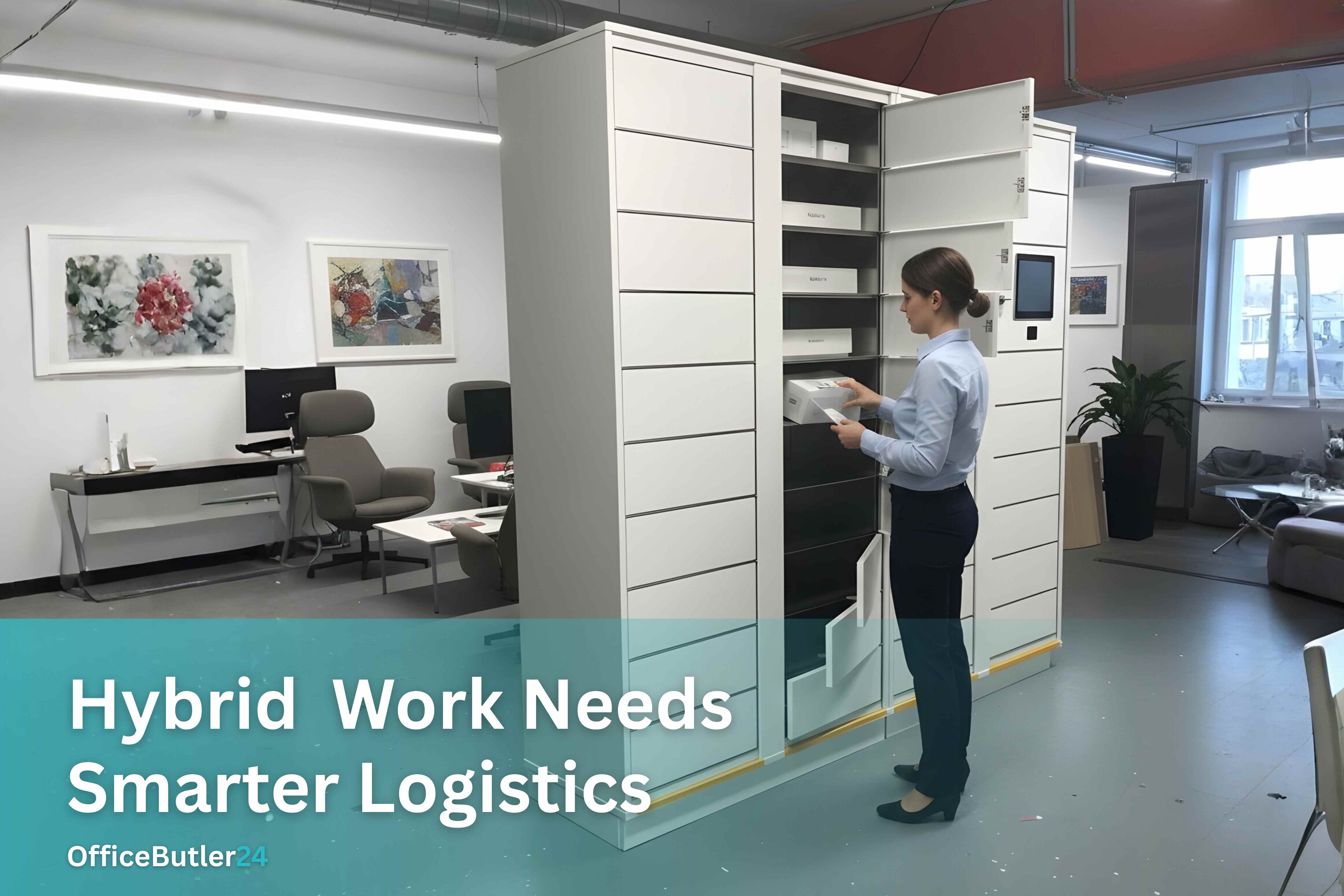Beyond Lockers: How OfficeButler24 Powers Hybrid Work Efficiency