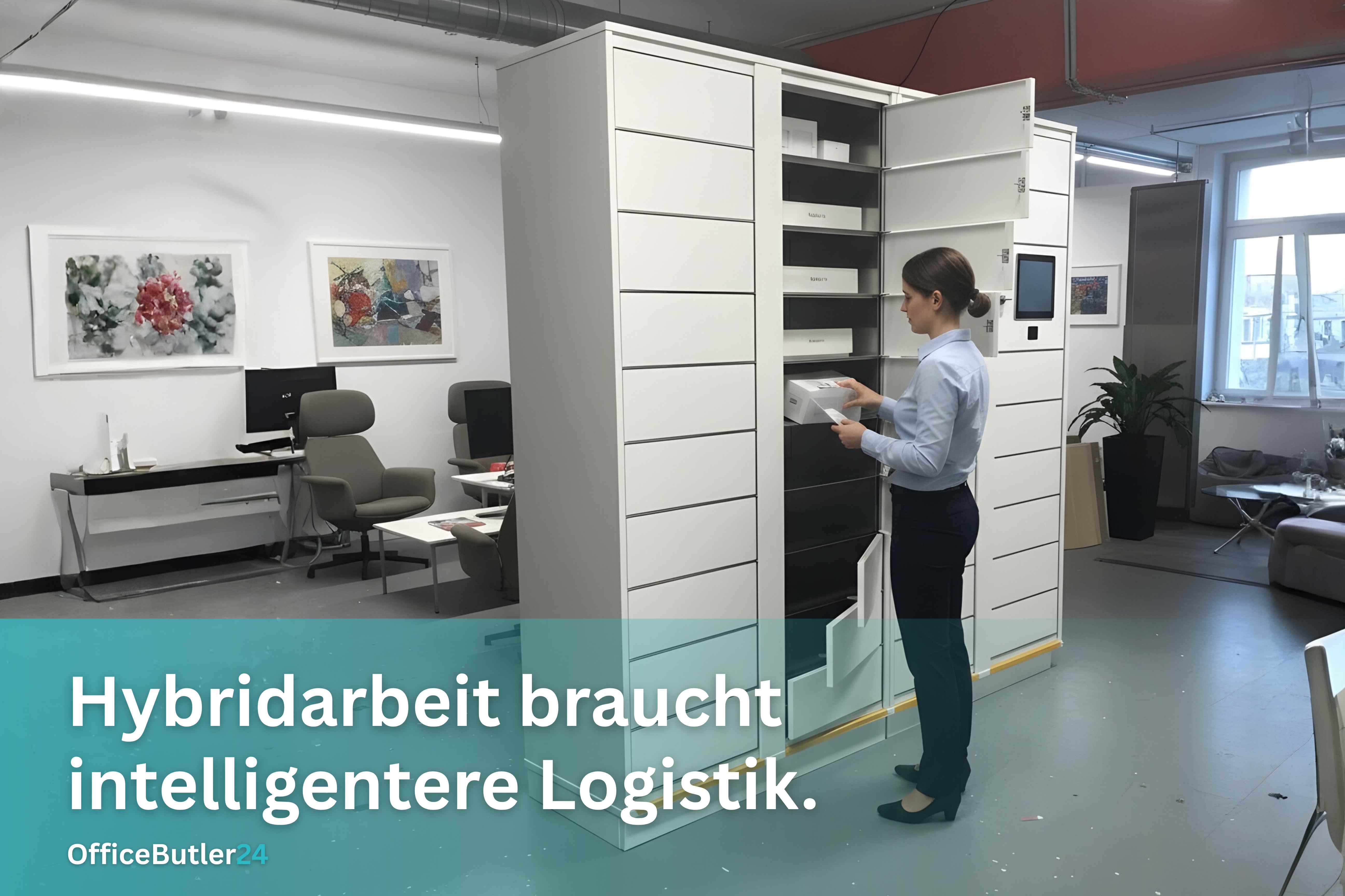 Beyond Lockers: Wie OfficeButler24 die Effizienz im Hybrid-Arbeitsumfeld steigert