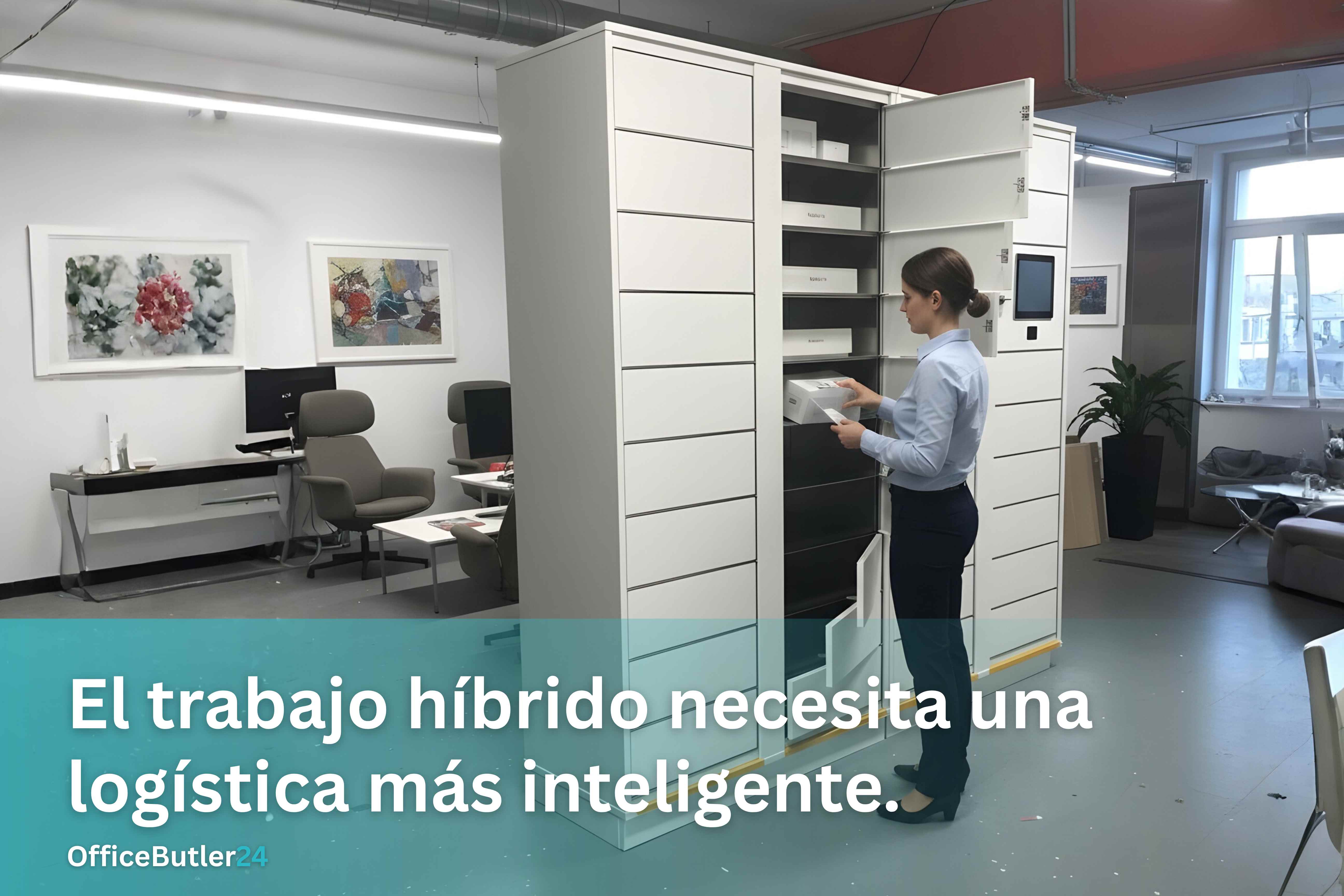Más allá de los lockers: Cómo OfficeButler24 optimiza la eficiencia en el trabajo híbrido