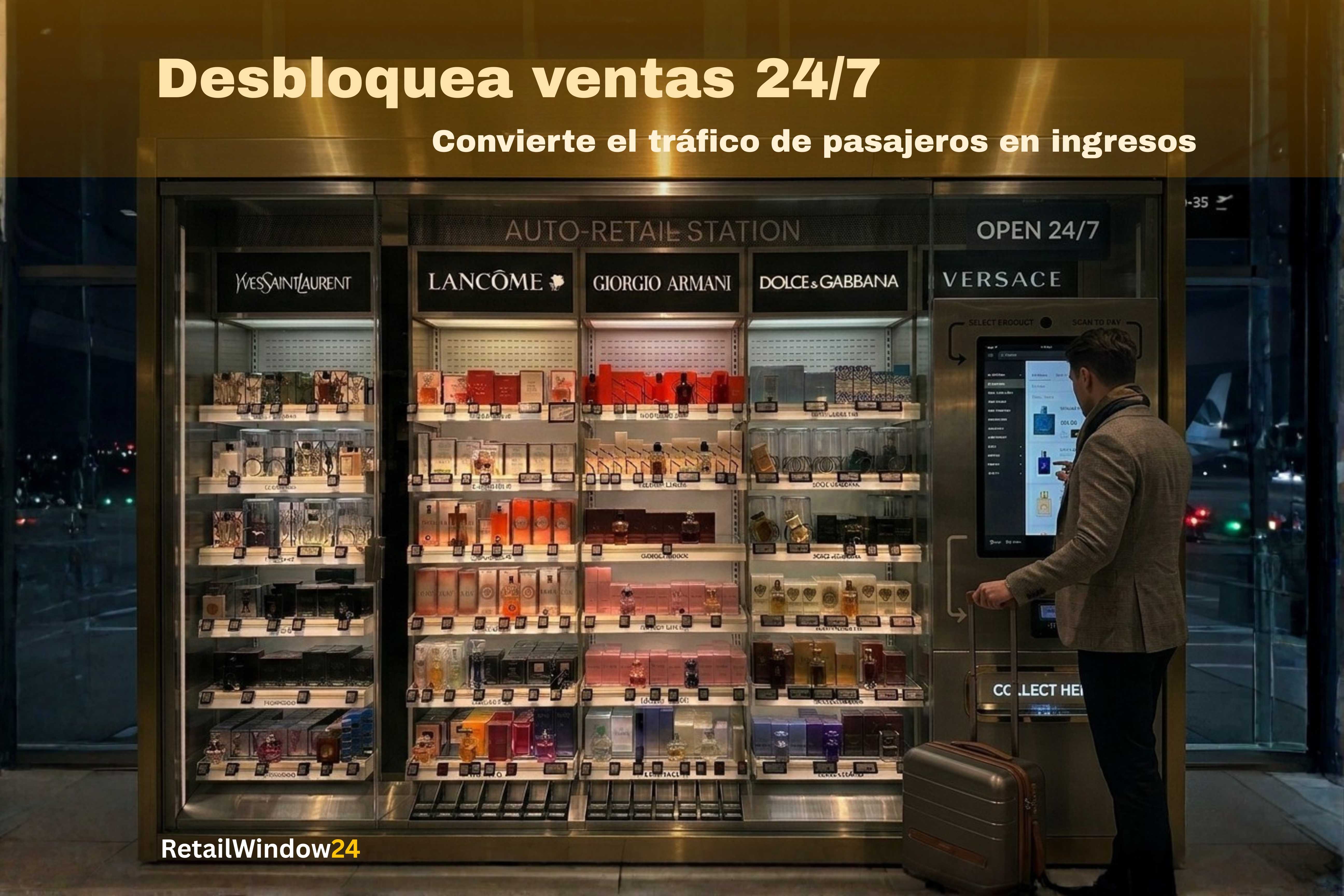 Travel Retail en evolución: cómo la automatización impulsa las ventas 24/7