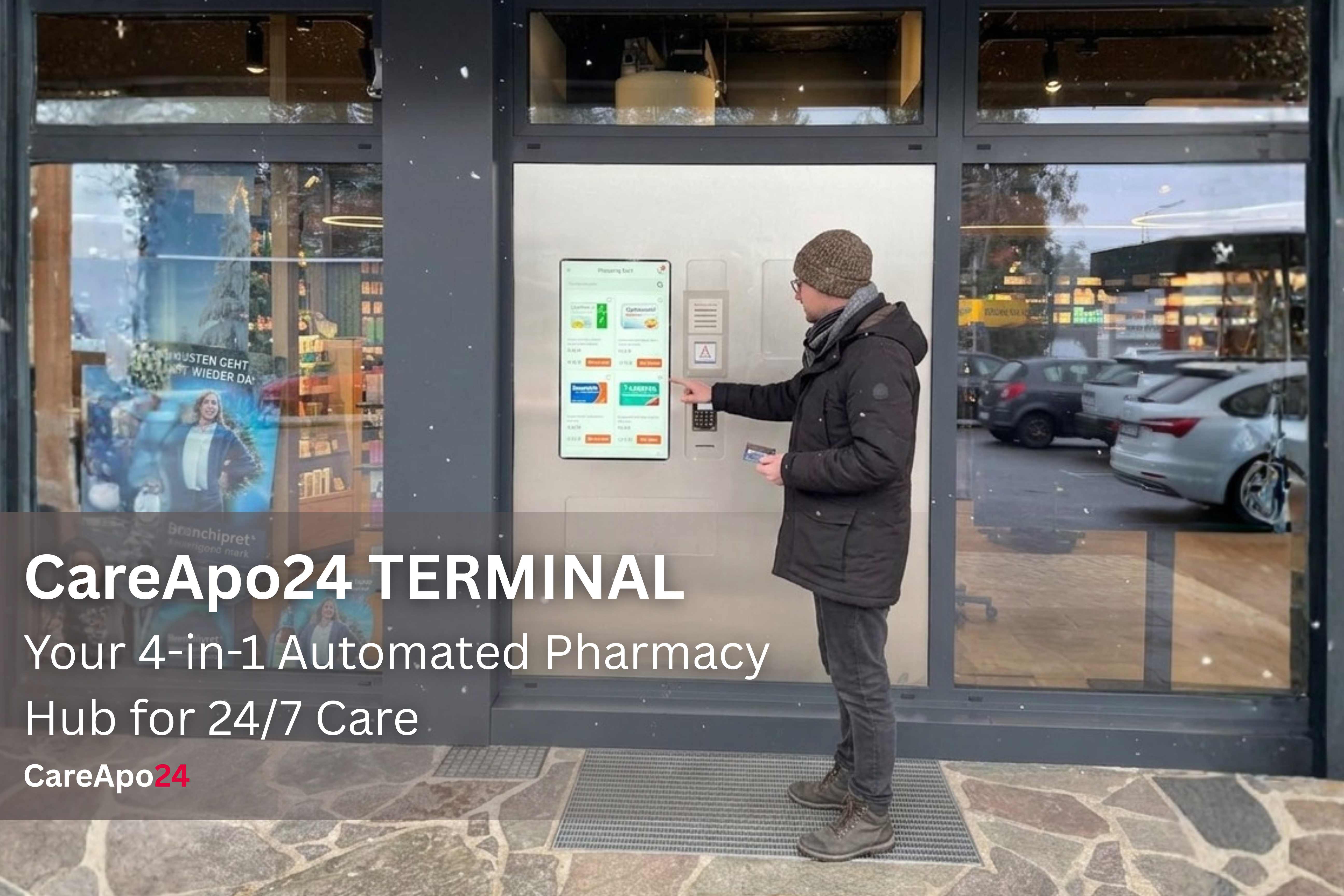 4 in 1 Automated Pharmacy Terminal for 24/7 Service