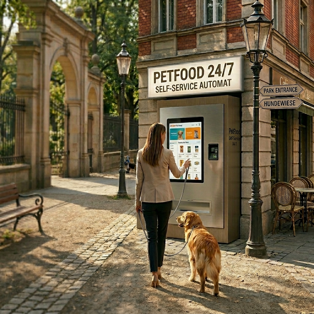Haustiere, Premium und die Vending-Revolution: Warum Europas €36-Mrd.-Tierfuttermarkt einen neuen Vertriebskanal braucht