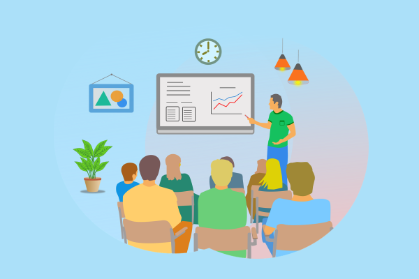 Ilustração de alvo para alcance