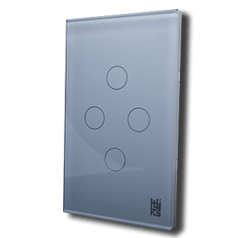 Apagador WillarsMx Lite Blanco Cuadruple - Image 2