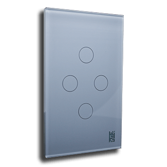 Apagador WillarsMx Lite Blanco Cuadruple - Image 3