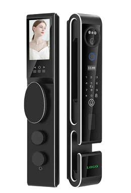 WillarsMx-S777 Cerradura Inteligente WiFi, Identificacion facial, Pantalla LCD, Cámara para Videollamadas