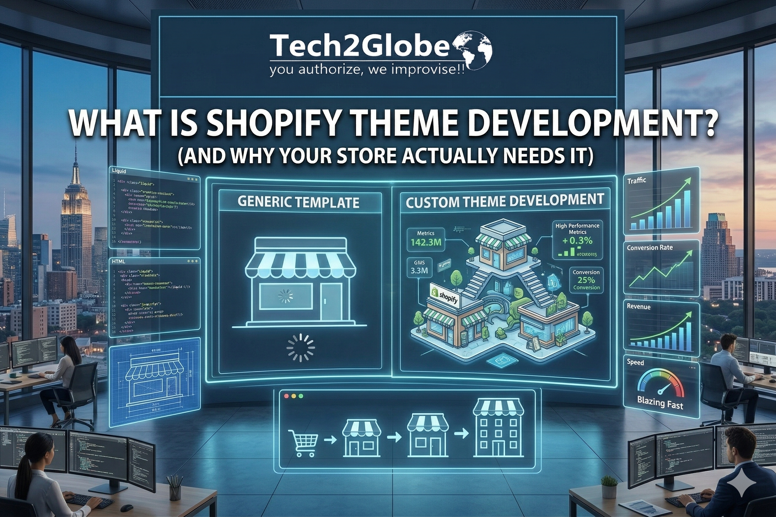 What is Shopify Theme Development (And Why Your Store Actually Needs It)