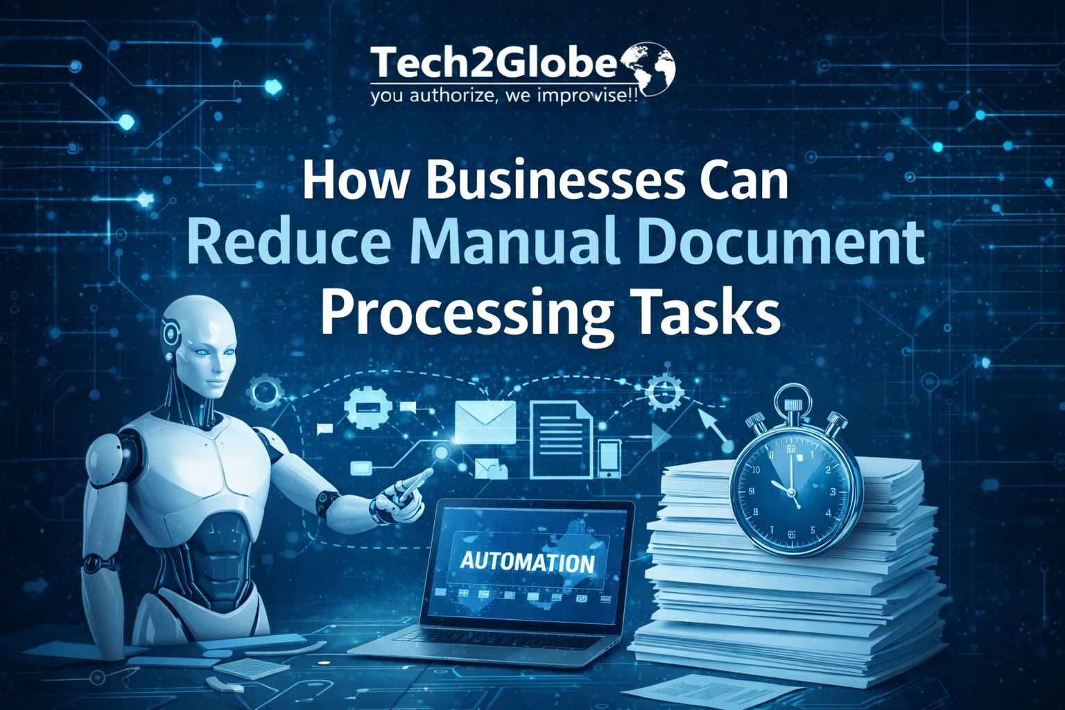 How Businesses Can Reduce Manual Document Processing Tasks