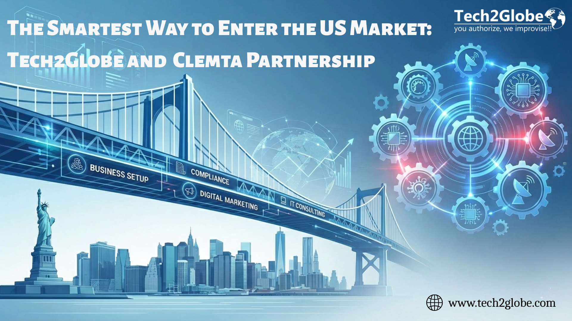 The Smartest Way to Enter the US Market: Tech2Globe & Clemta Partnership