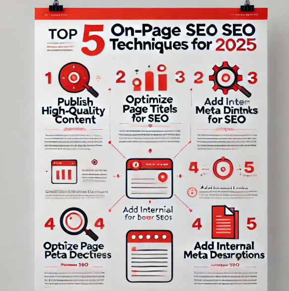 Top 5 On-Page SEO Techniques for 2025