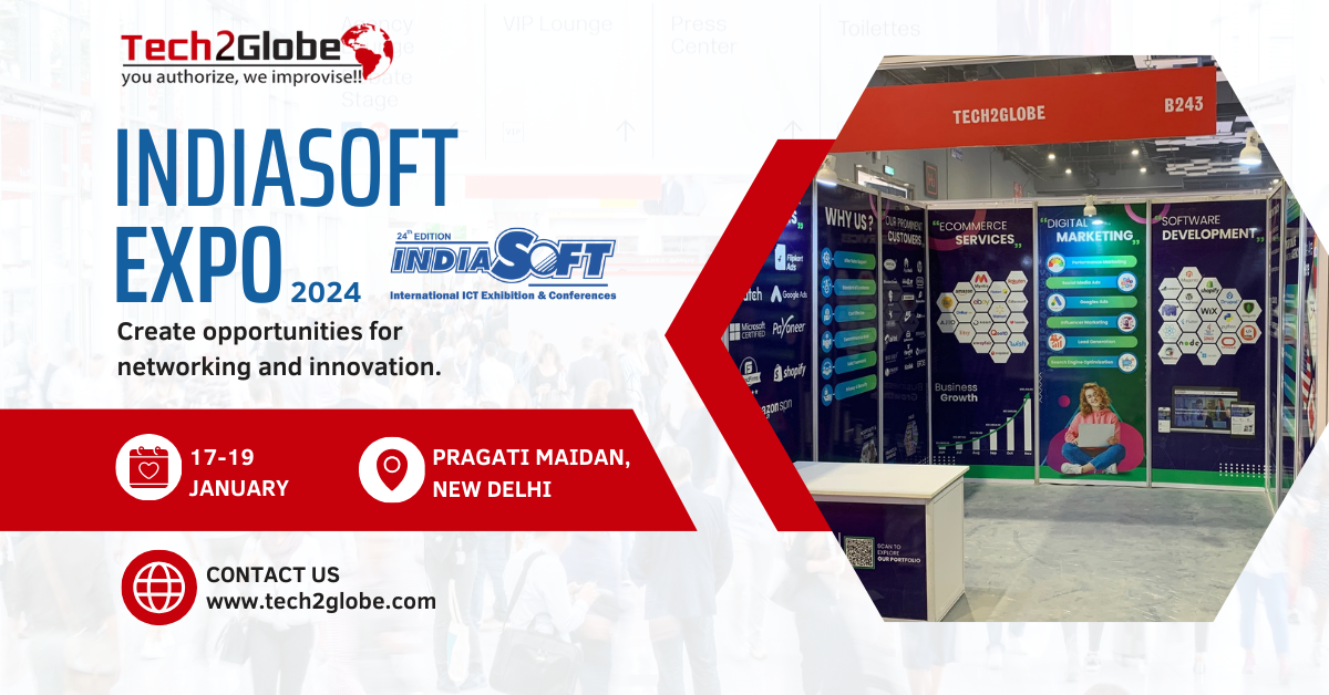 Shifting the Gears of Solutions: Tech2Globe Drives Innovation at IndiaSoft 2024