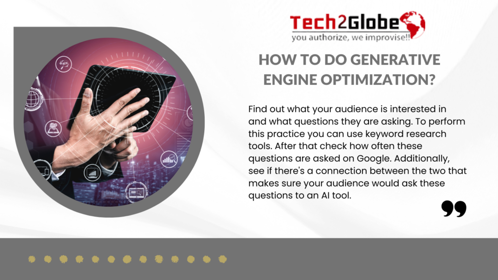 How to do Generative Engine Optimization?