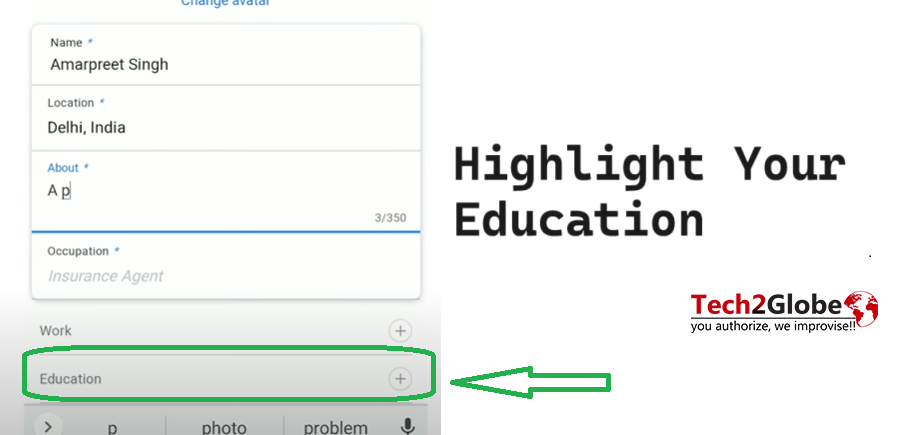 Highlight Your Education