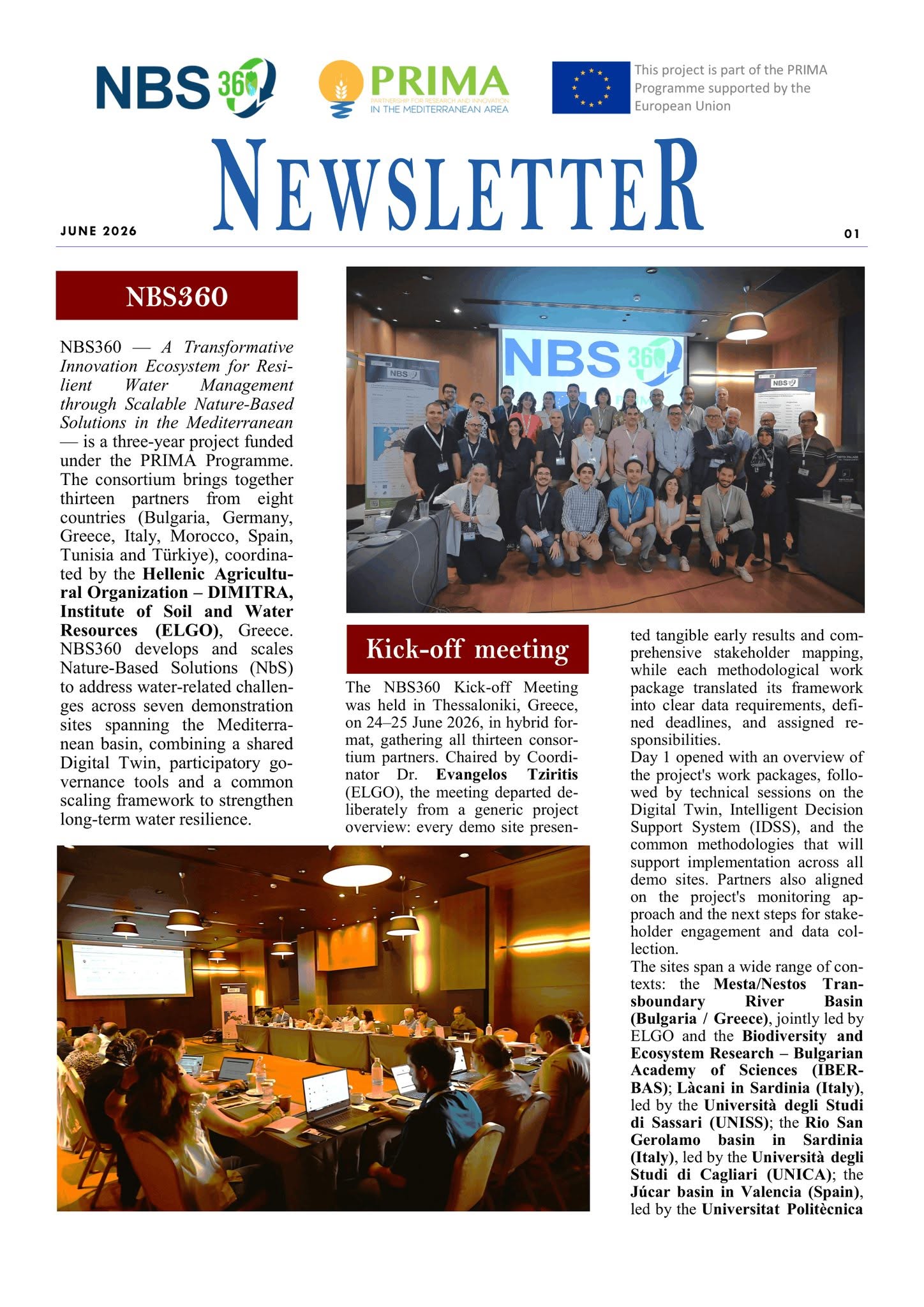 NBS360 Newsletter 01 is out now!