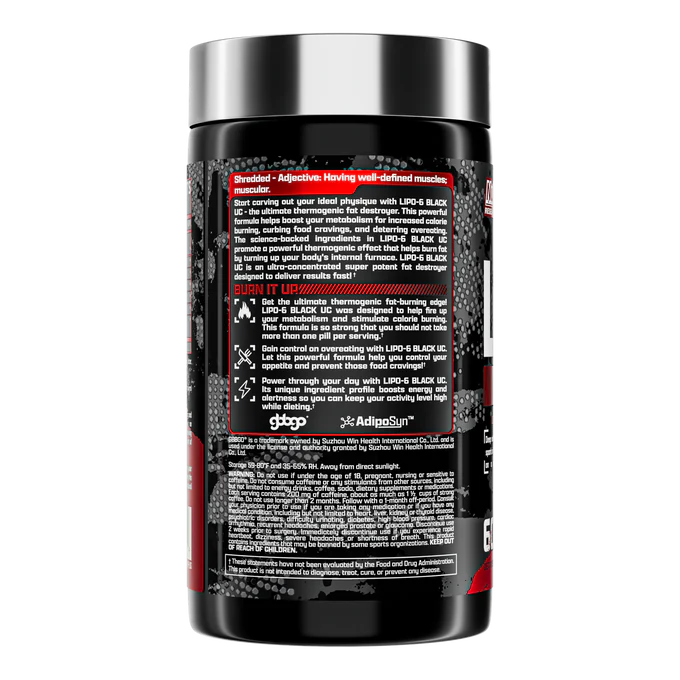 LIPO-6 BLACK UC NUTREX 60 CT image 2