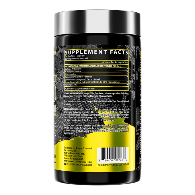 NUTREX Lipo-6 Intense UC image 2