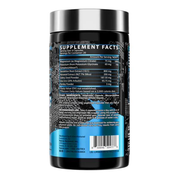 LIPO-6 BLACK DIURETIC - NUTREX image 2