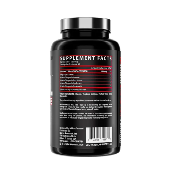 ANABOL HARDCORE - Nutrex | 60 Liqui-Cap image 2