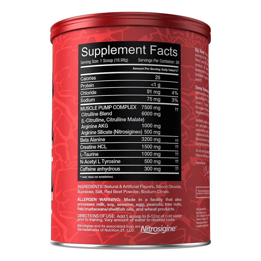 RED REX STOMP PREWORKOUT image 2