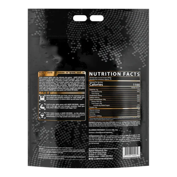 Nutrex-MASS INFUSION - 5.4KG image 3