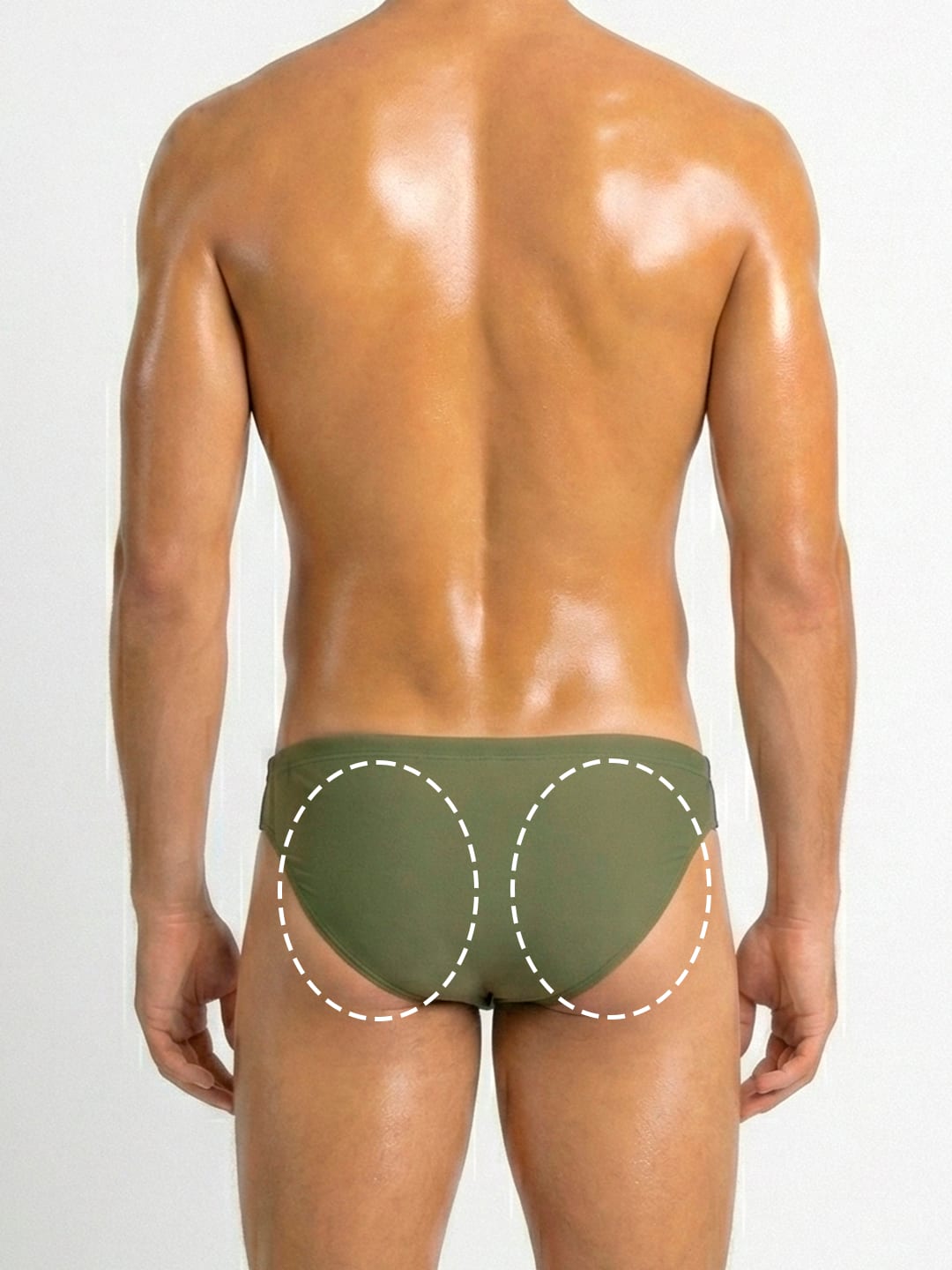 Depilación Láser Gluteos delimitada