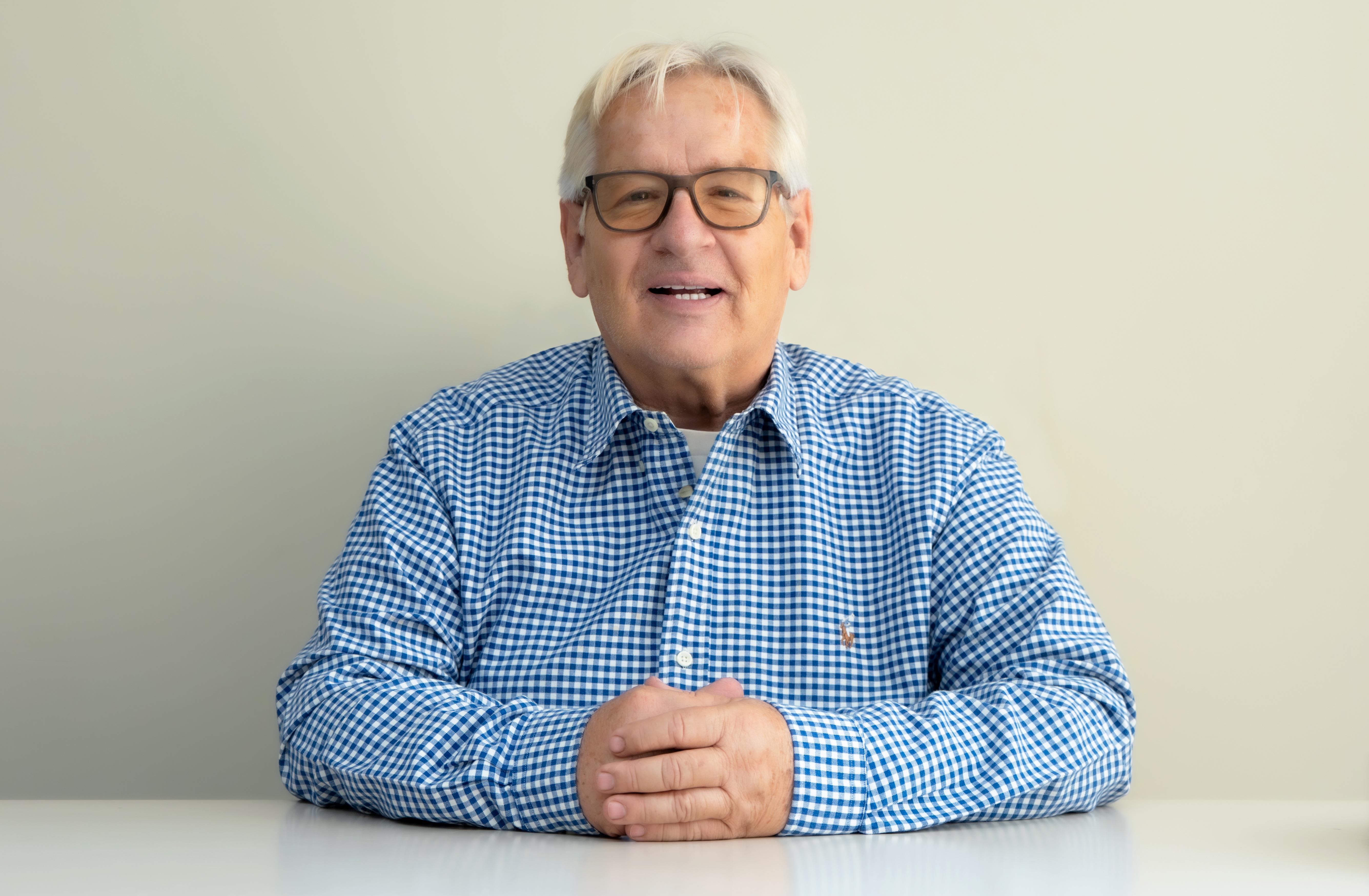 Larry Goode and his family