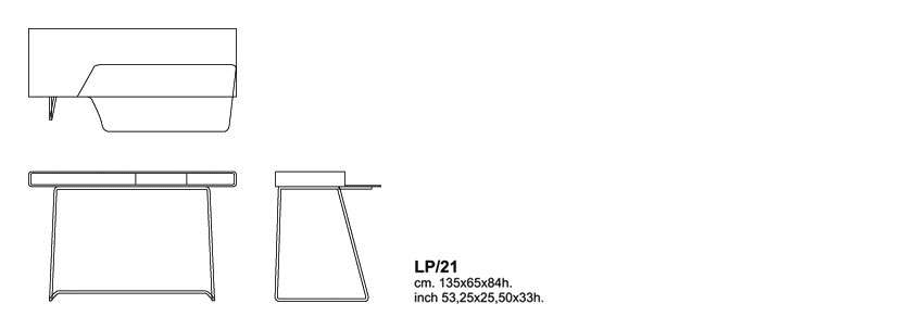 loop scrittoio cappellini dimensioni