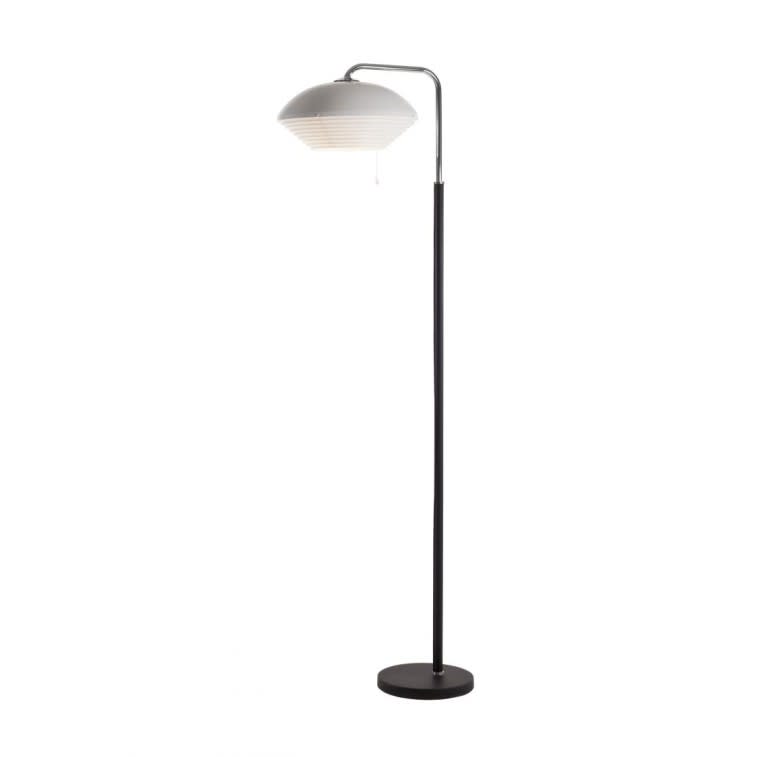 Artek A 811 floor lamp nickel