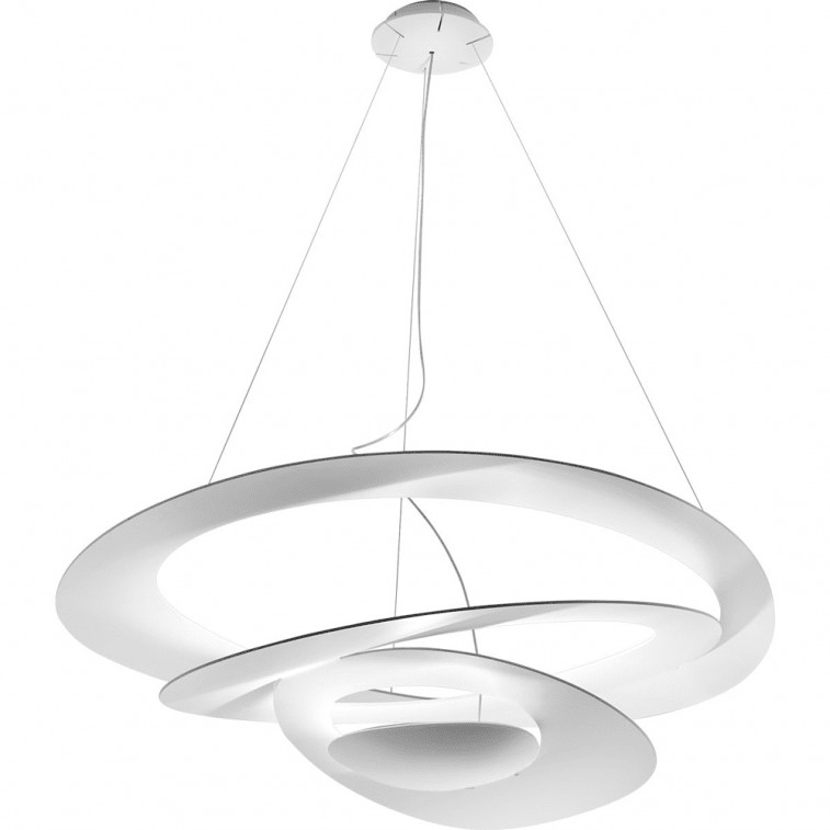 Artemide Pirce suspension lamp white