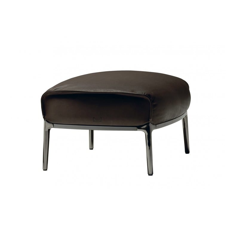 Poltrona Frau Archibald Ottoman | Deplain.com
