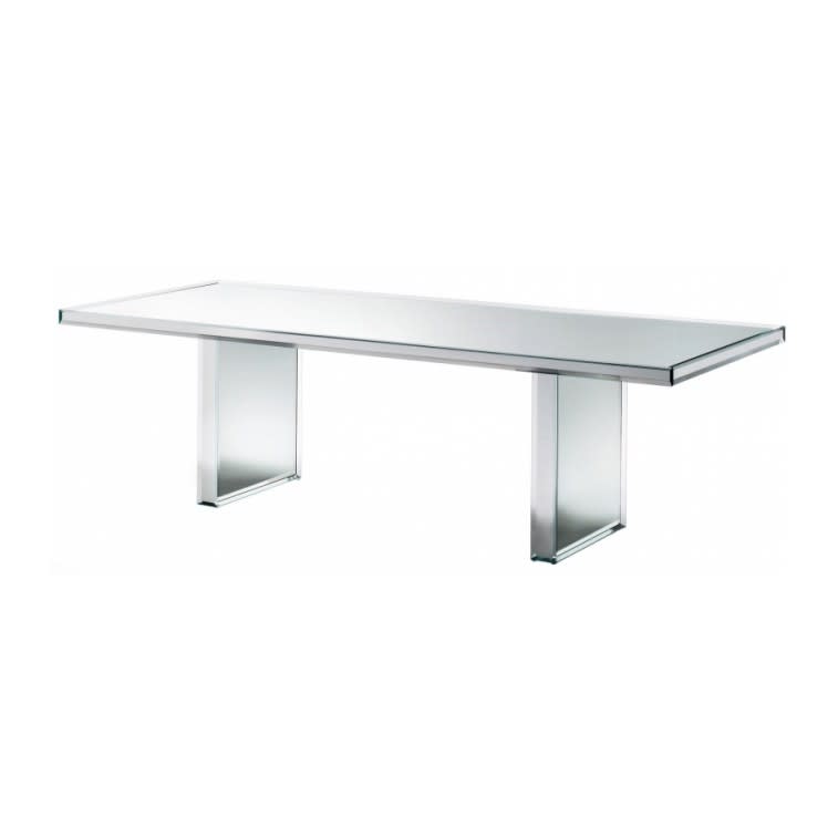 Glas Italia Prism mirror table