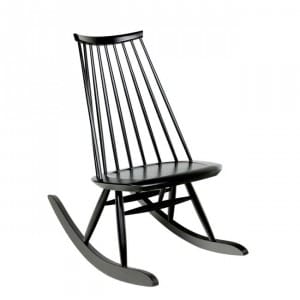 Artek Mademoiselle Rocking Chair black 