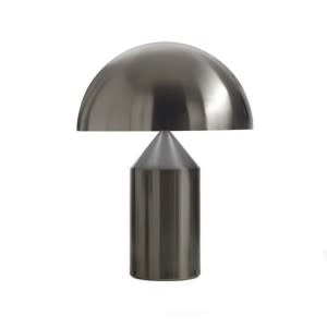 Oluce Atollo black nickel satin table lamp 
