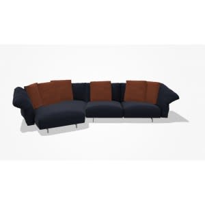 B&B Italia Dambo sofa Blue Fabric immediately available 