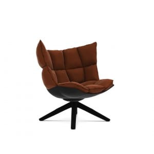 B&B Italia Husk Armchair immediately available brick red 