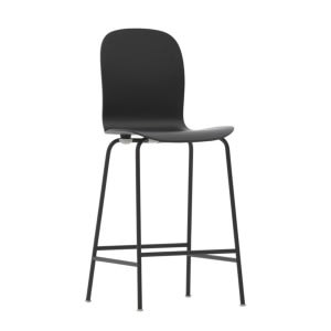 Cappellini Tate Color Stool Black 