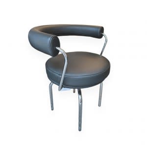 Cassina LC7 Black Leather 