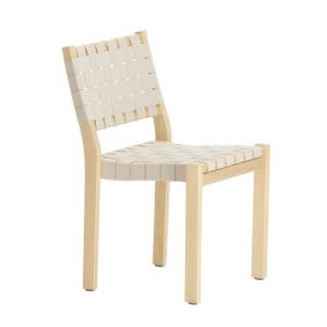 Artek Chair 611 Natural, Natural/White 