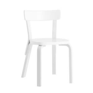 Artek Chair 69 White Lacquered 