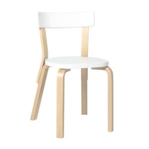 Artek Chair 69 Natural White 