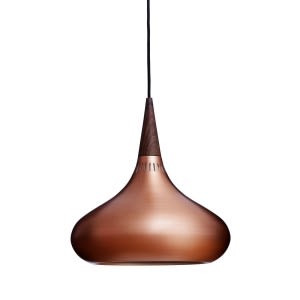 Frits Hansen Orient suspension lamp P1 copper/rosewood 