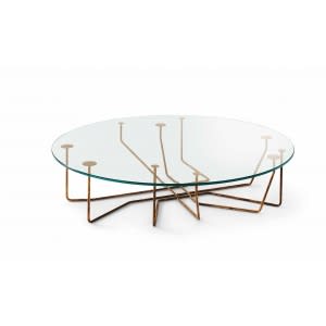 Gallotti&Radice Connection coffee table round 