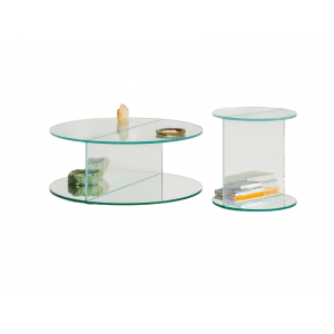 Glas Italia Doble side table 