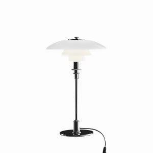 Louis Poulsen Ph 3/2 table lamp high lustre chrome plated 